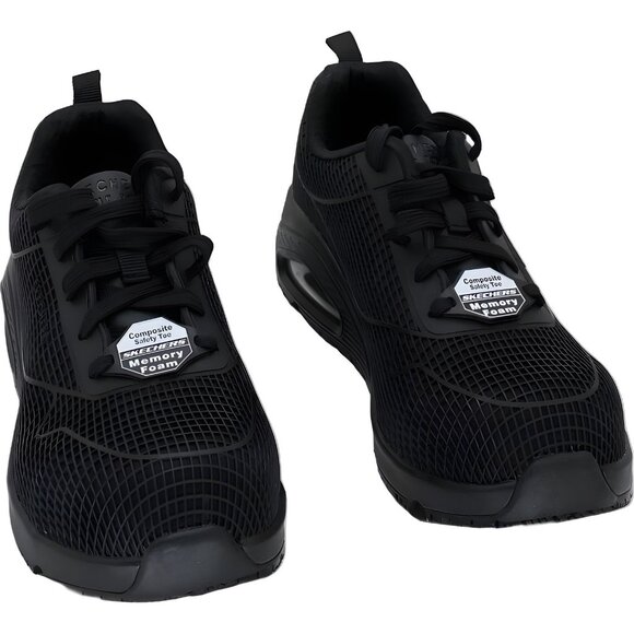 Skechers Work Uno SR Composite Safety Toe Slip Resistant Sneakers Women US 7 - Picture 1 of 6